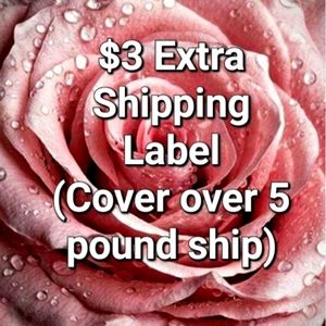 Extra Shipping Label